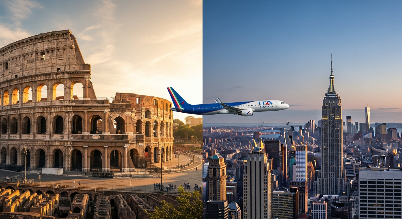 Rome to New York Flights: ITA Airways Guide